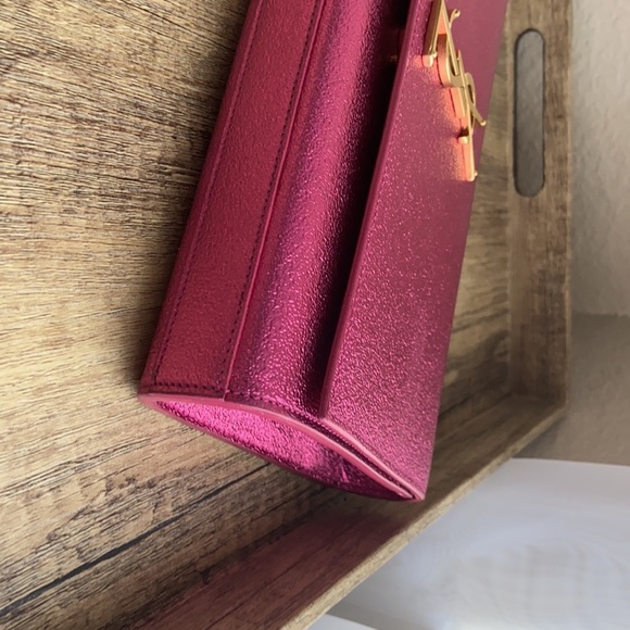Saint Laurent Clutch pink great condition - Picture 3 of 7